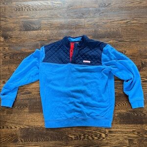 Vineyard Vines Blue and Navy Crewneck Sweater